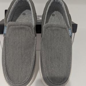 Gray Slip-On Shoes